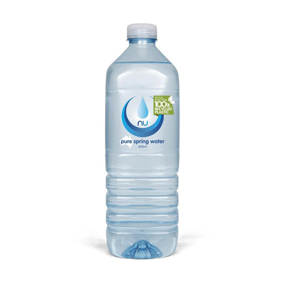 Nu Water Spring Water 24 x 600ml