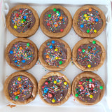 The Bake List Mini M&M & Nutella Loaded Cookies