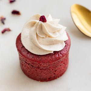 Mahadeva's Vegan Red Velvet Cake