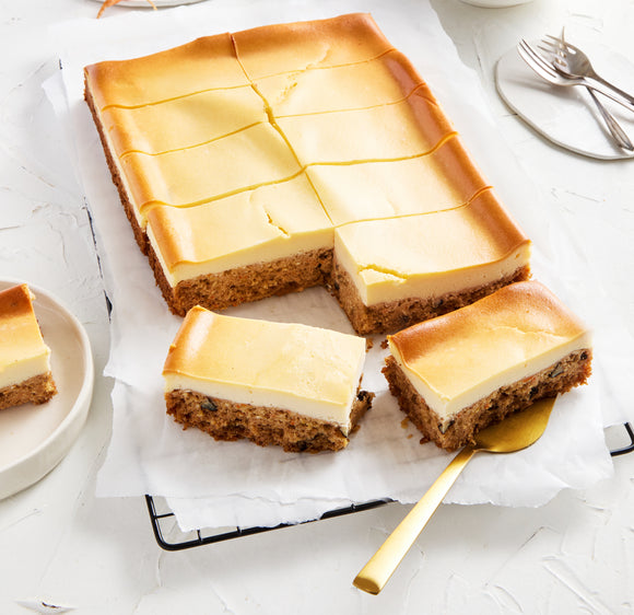 Mama Kaz Carrot Cheesecake Slice