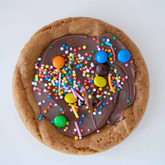 The Bake List Mini M&M & Nutella Loaded Cookies