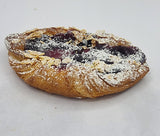 Sweet & Green Plant Based Blueberry Danish