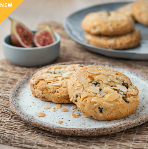 Riviera Bakery Swiss Natural Gluten Free Individually Wrapped Fig & Almond Cookies