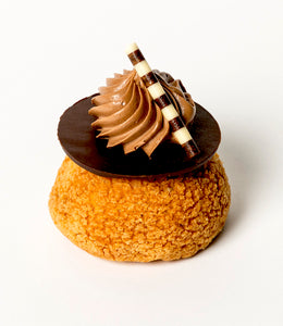 Mosaic Patisserie Choux Au Craquelin Chocolate