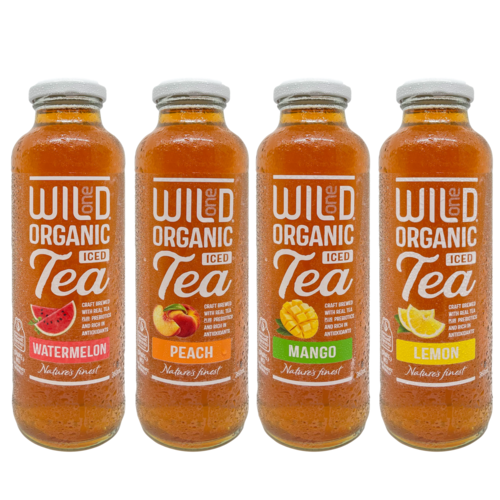 Wild One Organic Iced Tea Lemon 12x360ml – Yummy Direct