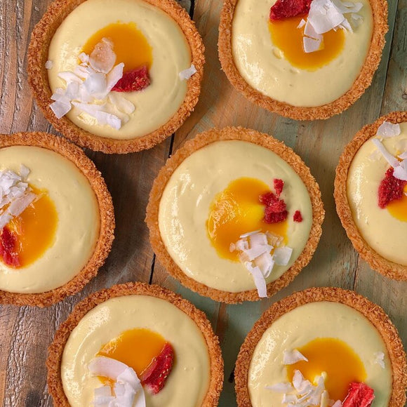 Homemade Bliss Gluten Free Mango Tart Box of 12